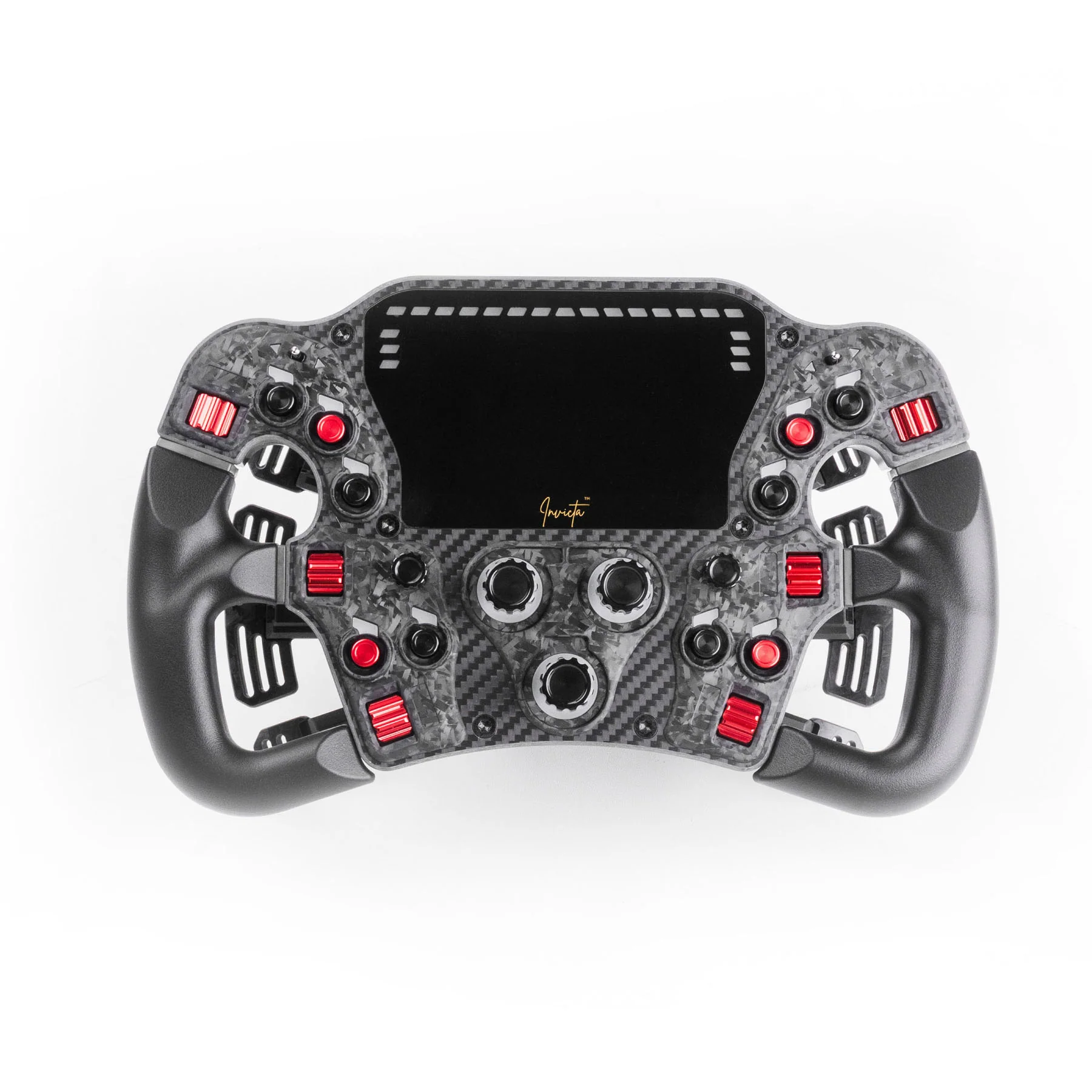 GT Omega x Asetek Invicta Custom Steering Wheel