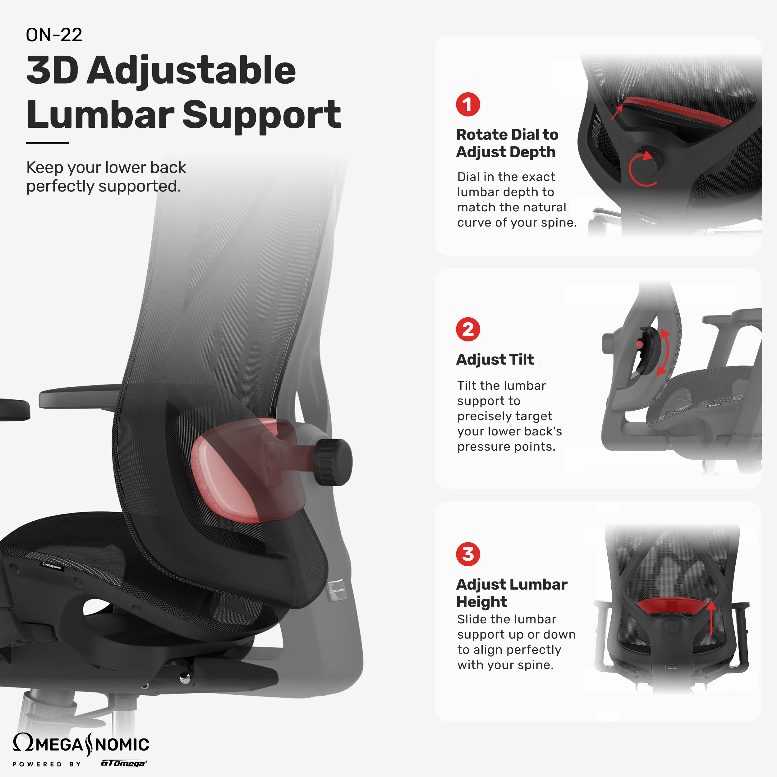 ON-22 Ergonomic Chair - Image 5