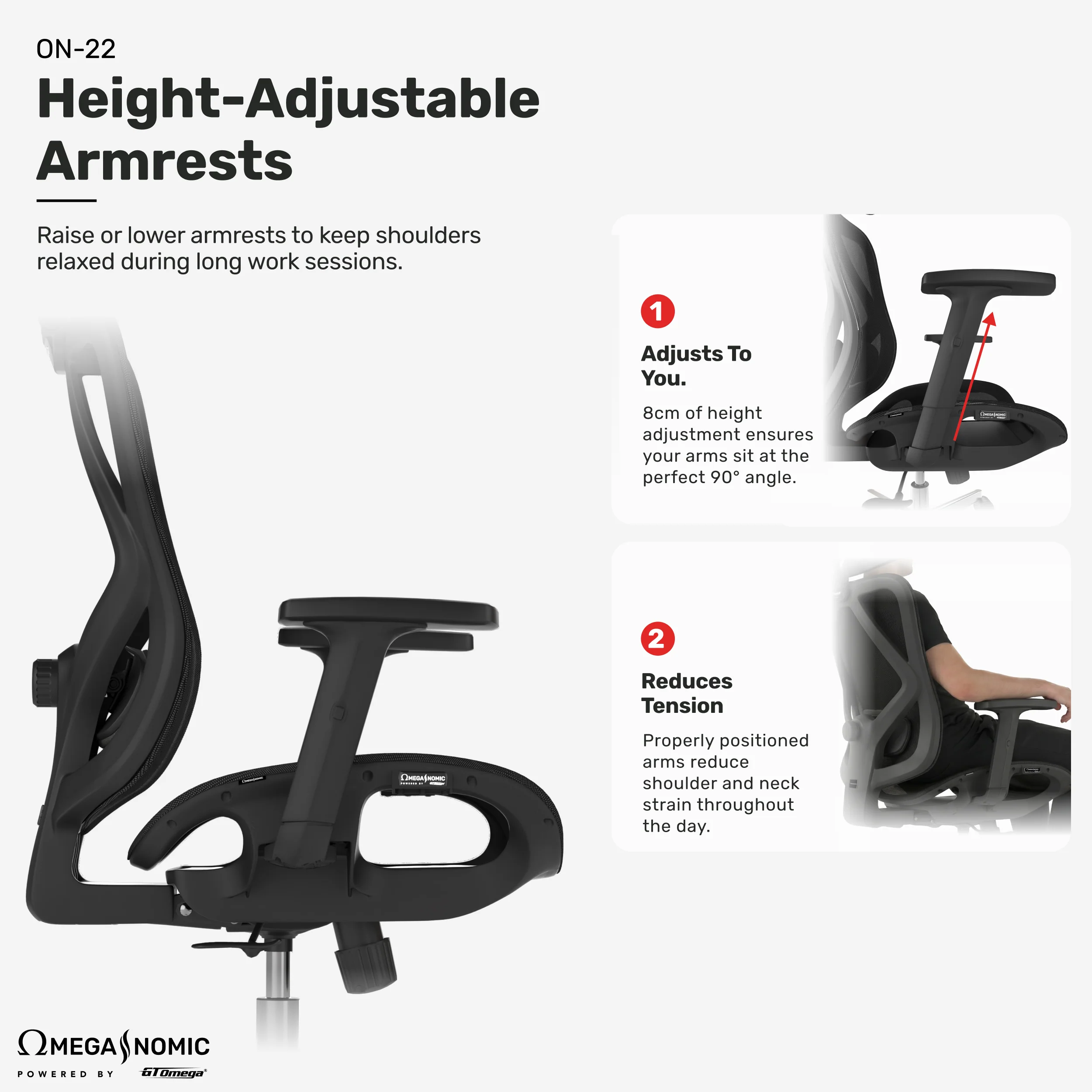 ON-22 Ergonomic Chair - Image 7